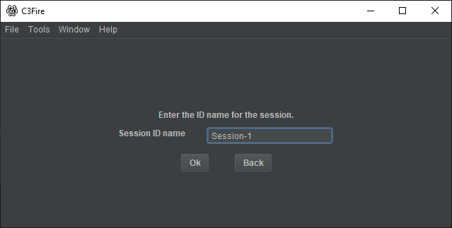 Enter session id